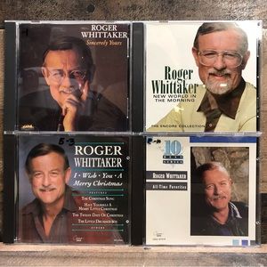Roger Whittaker CD Collection Lot Of (4) Used Compact Disks *Nice Assortment*